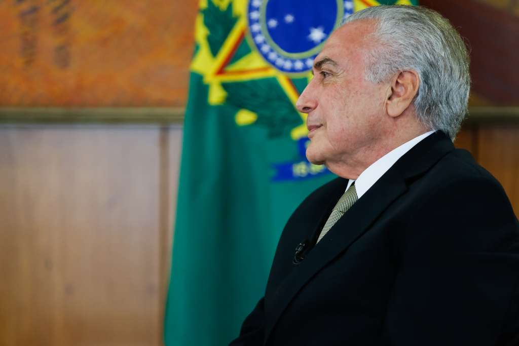 Temer: "Acabou a recessão! Isso é resultado das medidas que estamos tomando. O Brasil voltou a crescer", disse.