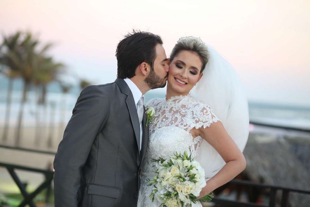 Clarissa & Renan - casamento esplêndido ao por-do-sol
