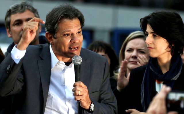 Eleições / Campanha de Haddad contrata gráfica envolvida em corrupção, diz PF