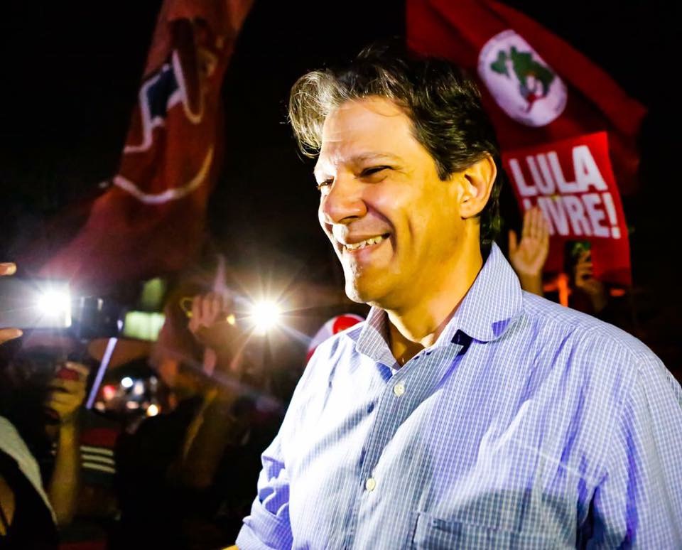 Eleições / Haddad (PT) acredita em virada, dono do IBOPE diz que só caso haja um “Tsunami”
