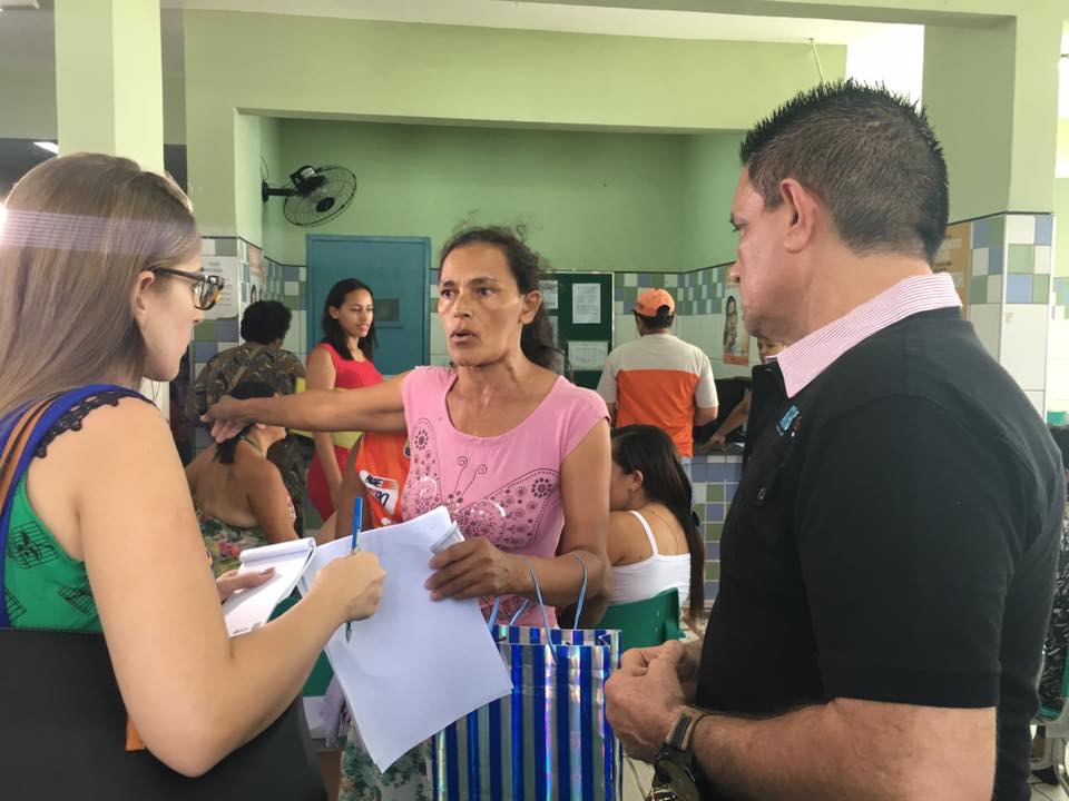 SINTSAF fiscaliza Caps Geral de Fortaleza e detecta problemas