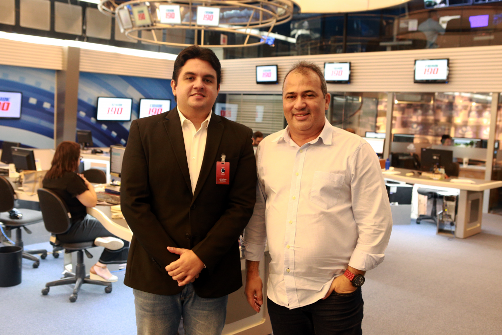 Diretor-Geral da Revista Ceará e TV Rede Ceará realiza visita Institucional ao Grupo Cidade