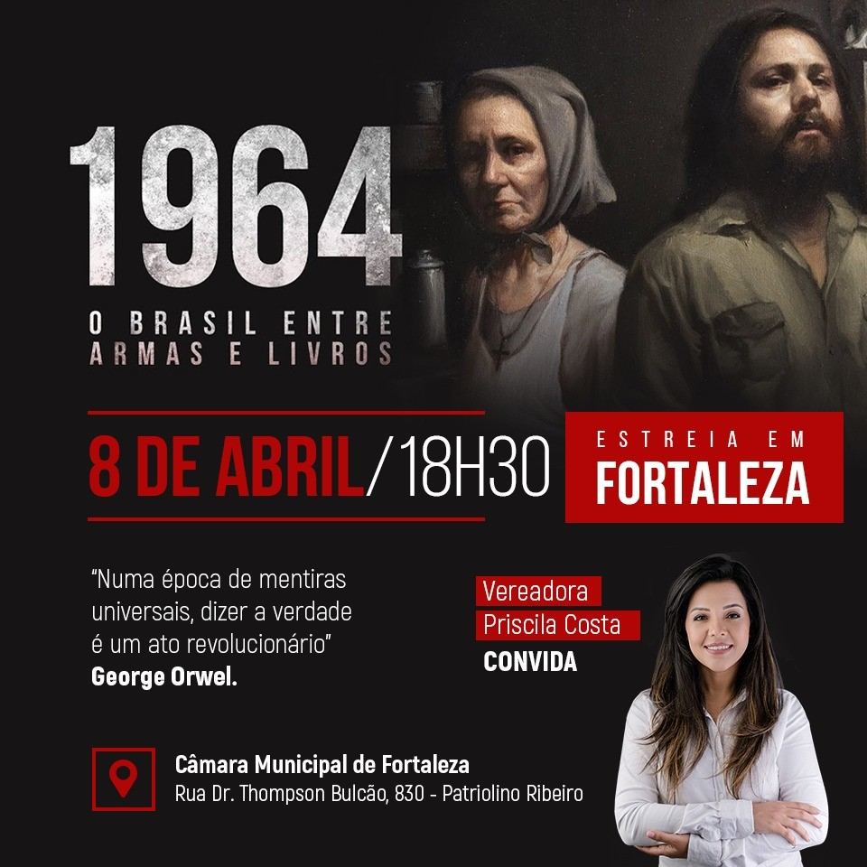 Filme documentário que sofreu boicote e censura, alcança mais de 1 milhão de visualizações em menos de 24 horas e será exibido na Câmara Municipal de Fortaleza