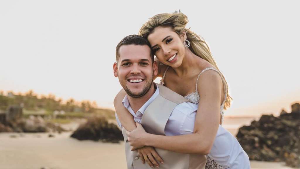 Hygor Guerreiro e Viviane Machado trocam alianças neste sábado, dia 28