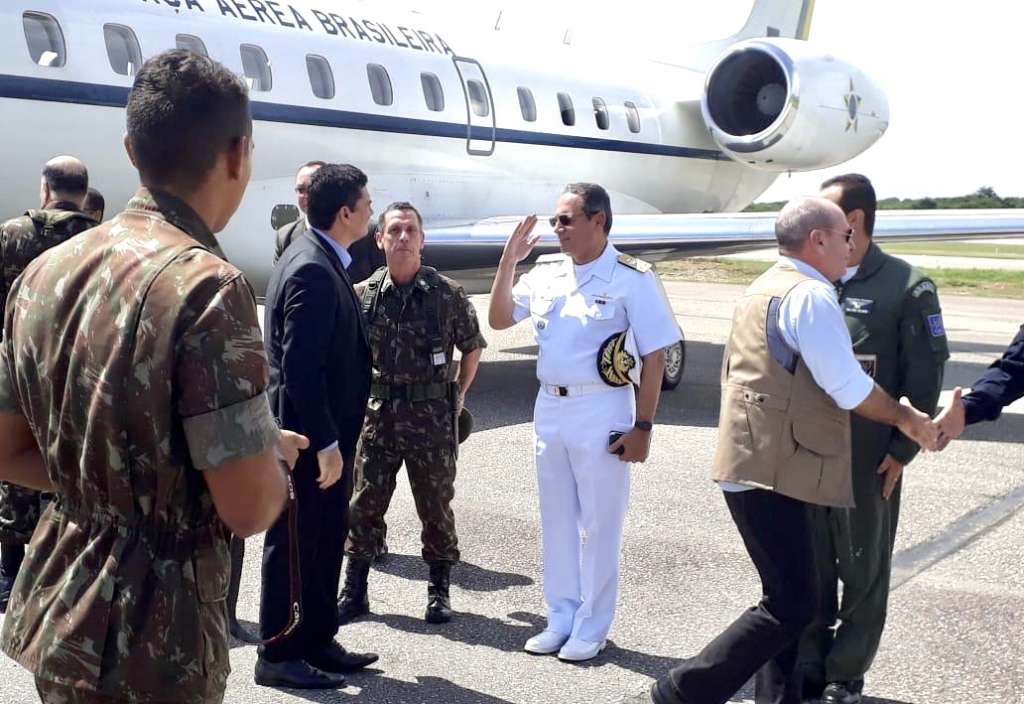 Sem a presença de Camilo Santana (PT), ministro Sergio Moro desembarca em Fortaleza a trabalho