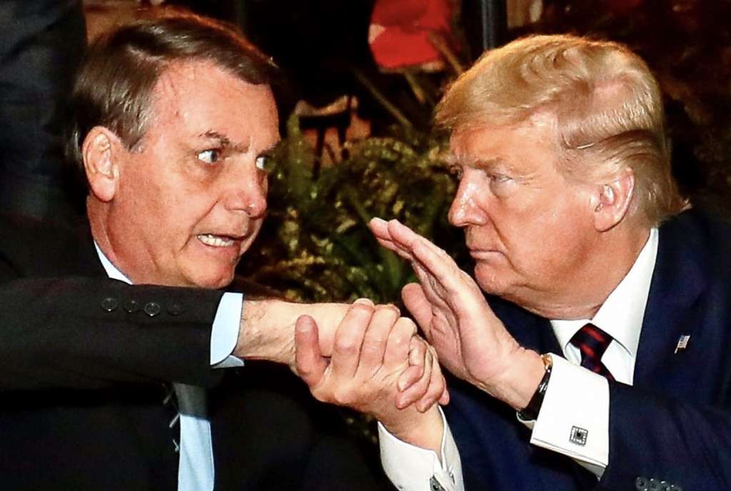 “É um cara muito especial, um bom amigo meu”, diz Trump, sobre Bolsonaro