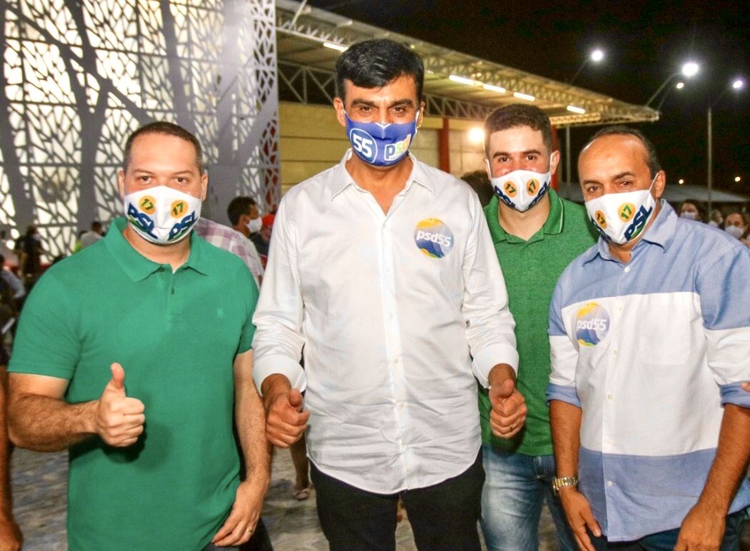 Deputado Heitor Freire (PSL) emplaca vice na chapa de Naumi Amorim (PSD) em Caucaia