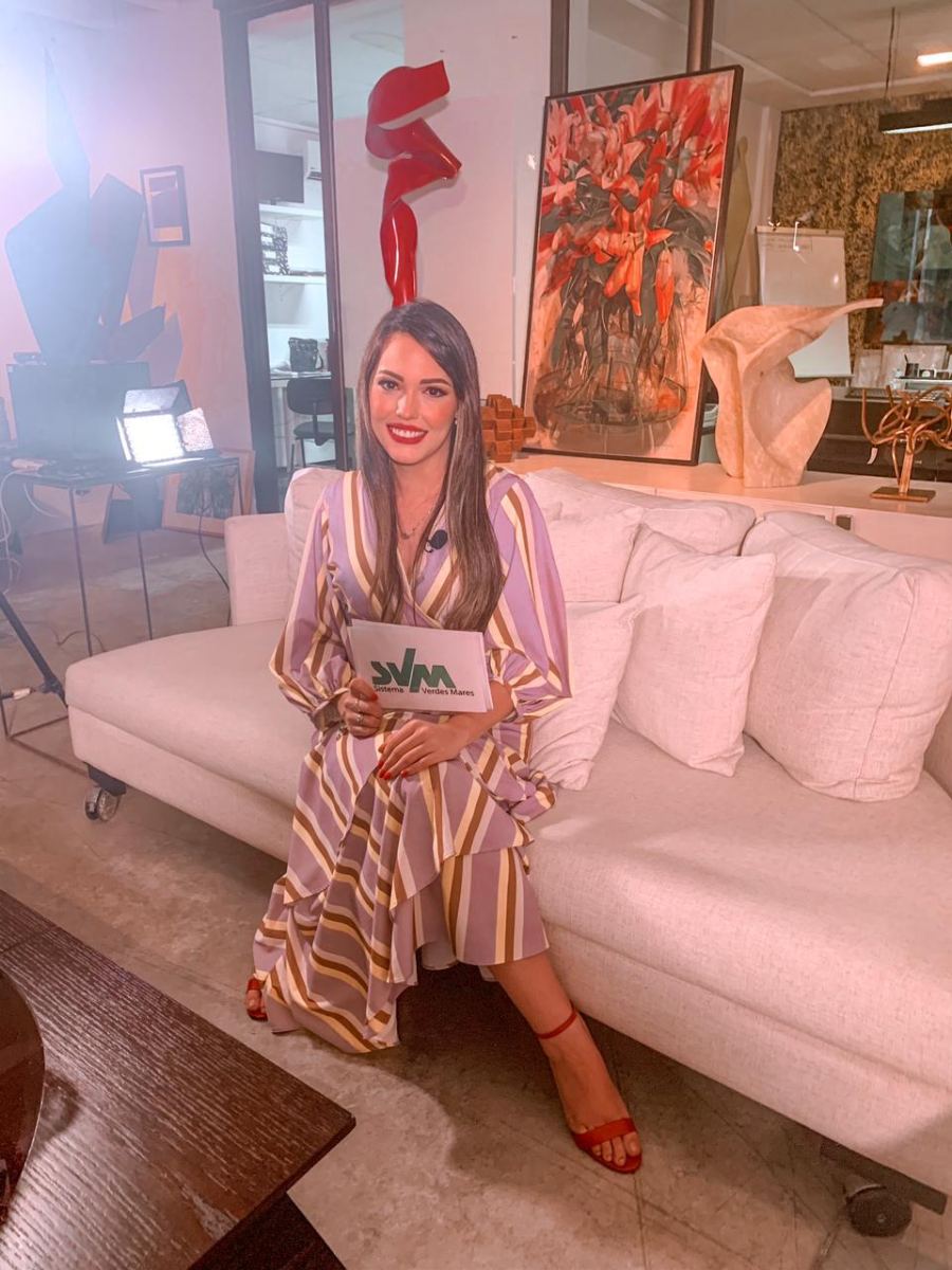 Jornalista Carol Vasconcelos estreia TV