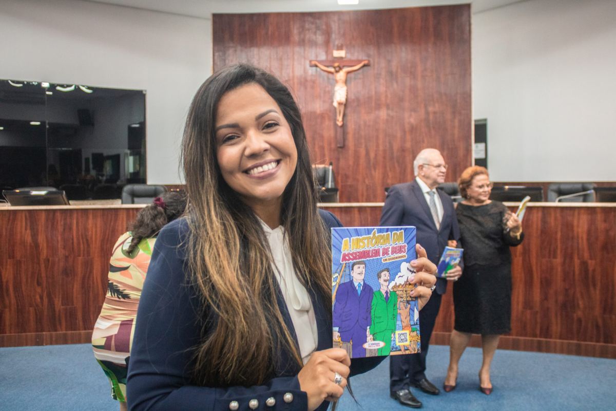 Vereadora Priscila Costa inicia campanha de valorização da história da Assembleia de Deus