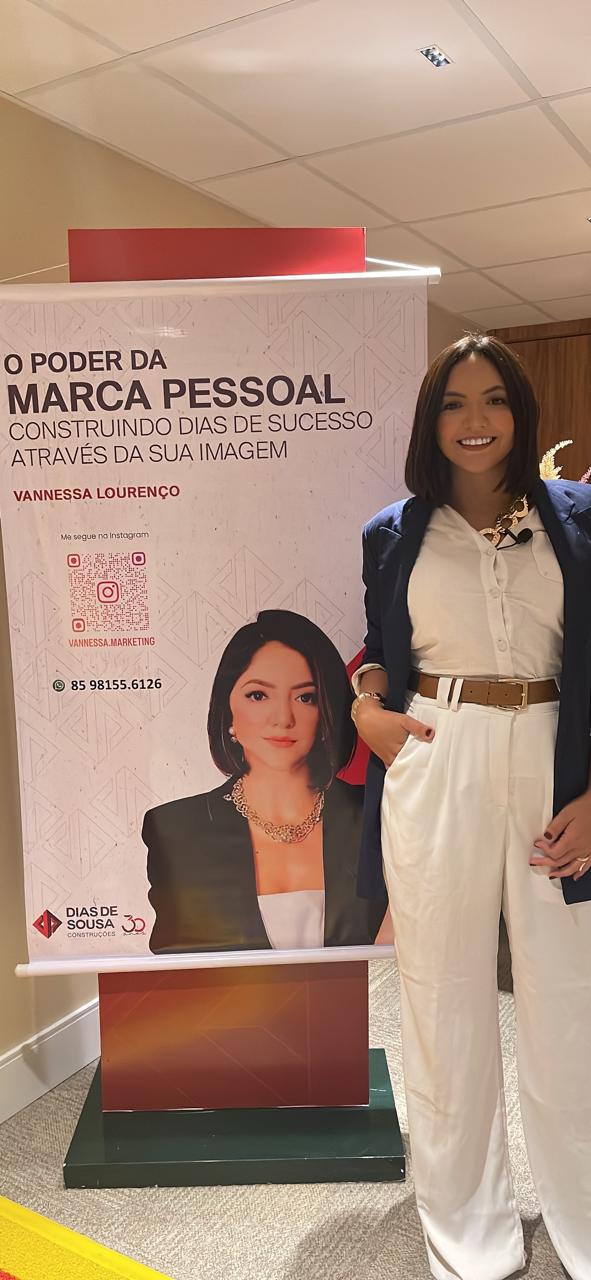 Vannessa Lourenço impulsiona setor imobiliário com palestras sobre Marca Pessoal 