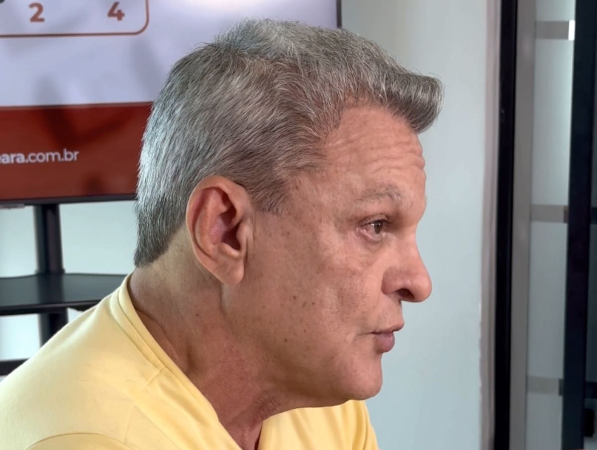 Candidato a reeleição José Sarto (PDT) participa de sabatina na redação do jornal Revista Ceará