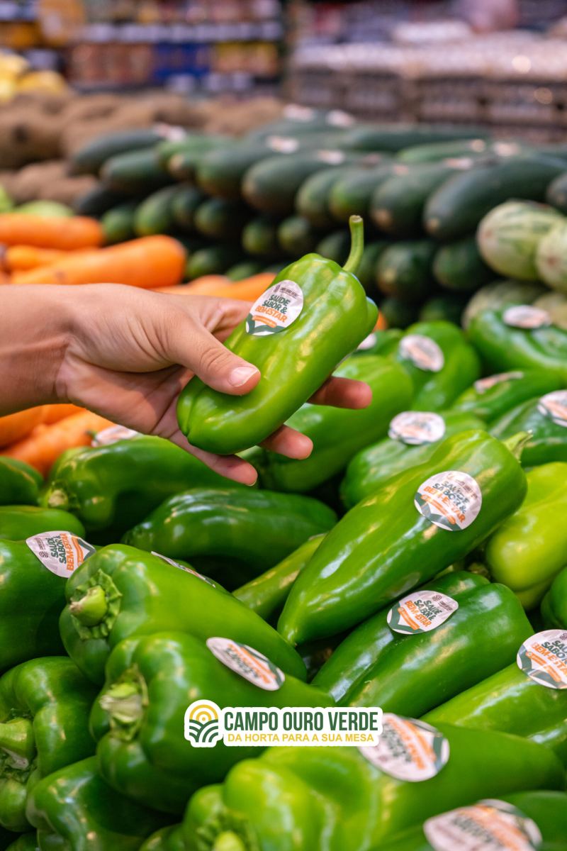 Campo Ouro Verde amplia mix de produtos e passa a fornecer vegetais e frutas em supermercados