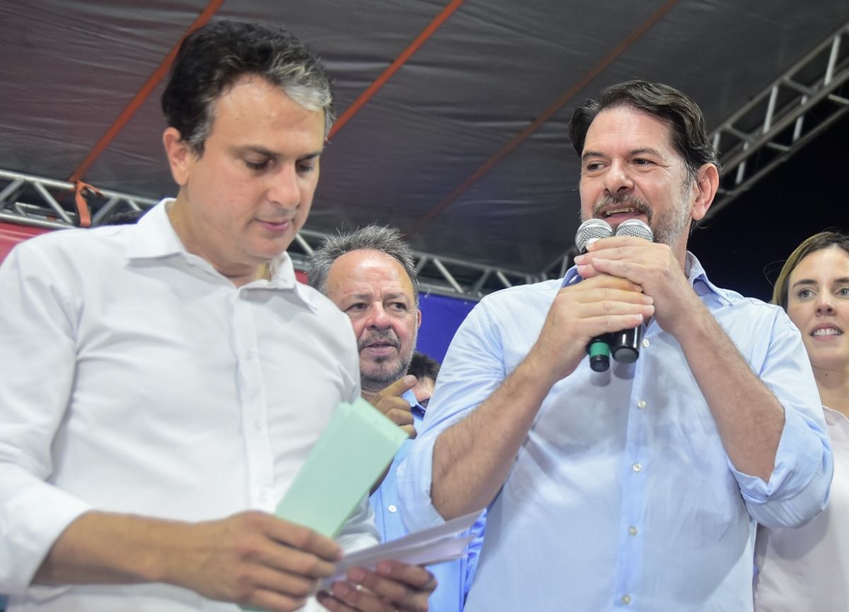 Em sua primeira agenda no Ceará, Camilo se reúne com Cid e exalta amizade; “Somos irmãos”