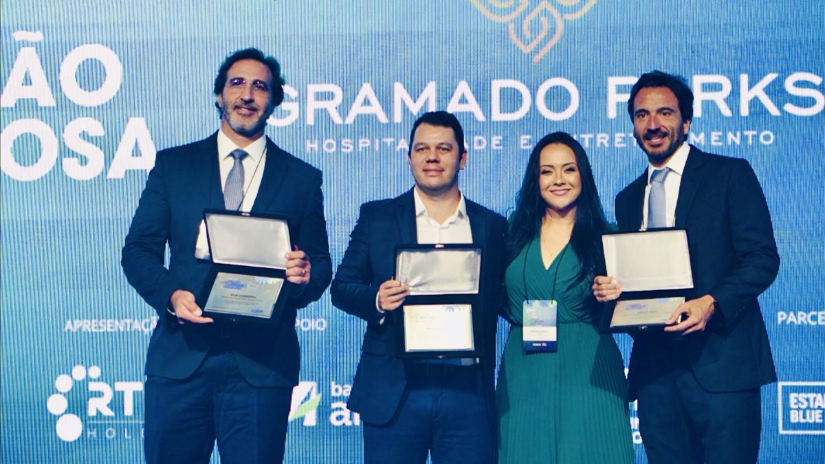 Lucas Fiuza, CEO do Grupo Turismo Brasileiro e da WAM Experience, representou a companhia em menção honrosa no evento “O Melhor do Turismo Brasileiro”