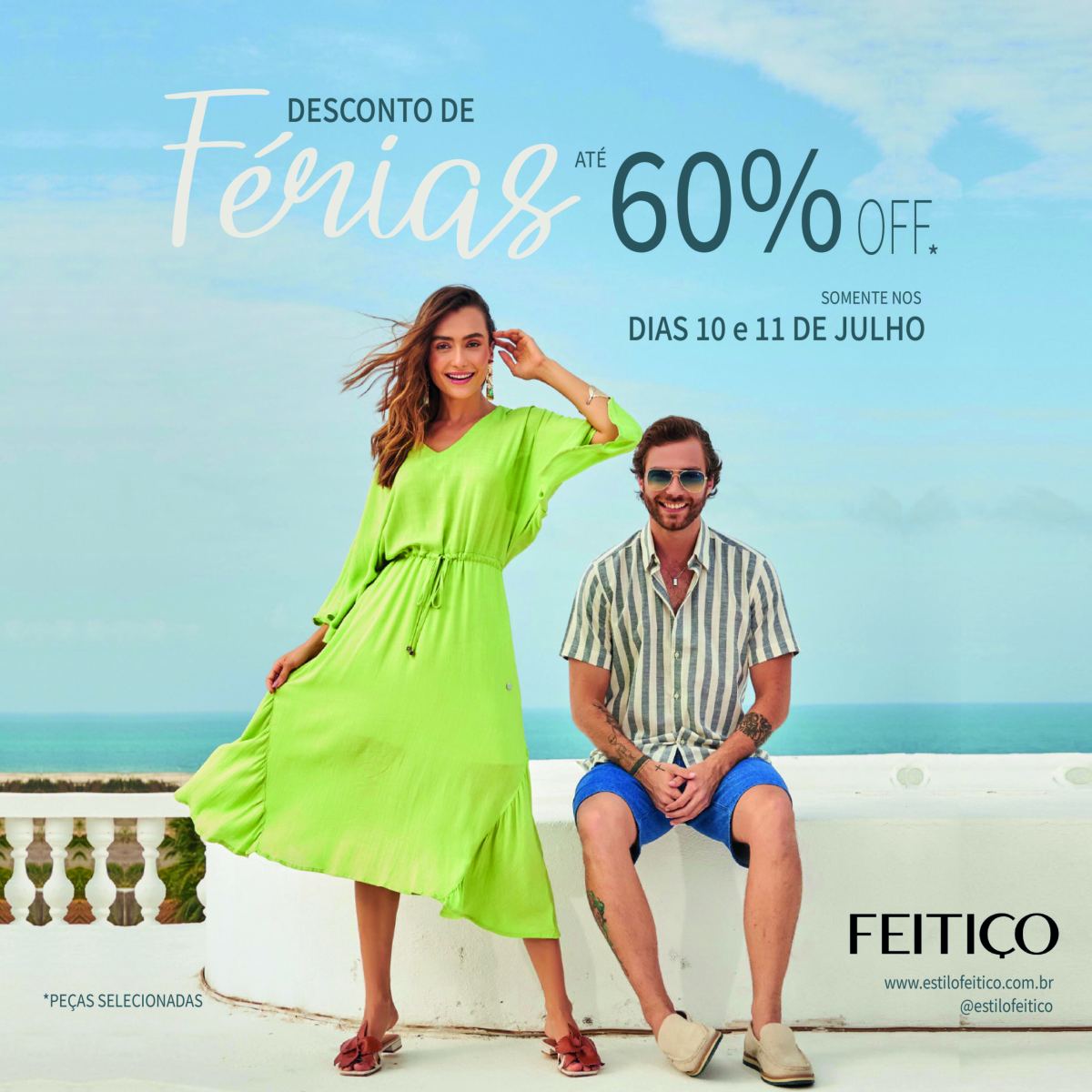 Estilo Feitiço participa do Mega Bazaar da Monsenhor Tabosa com descontos de até 60%